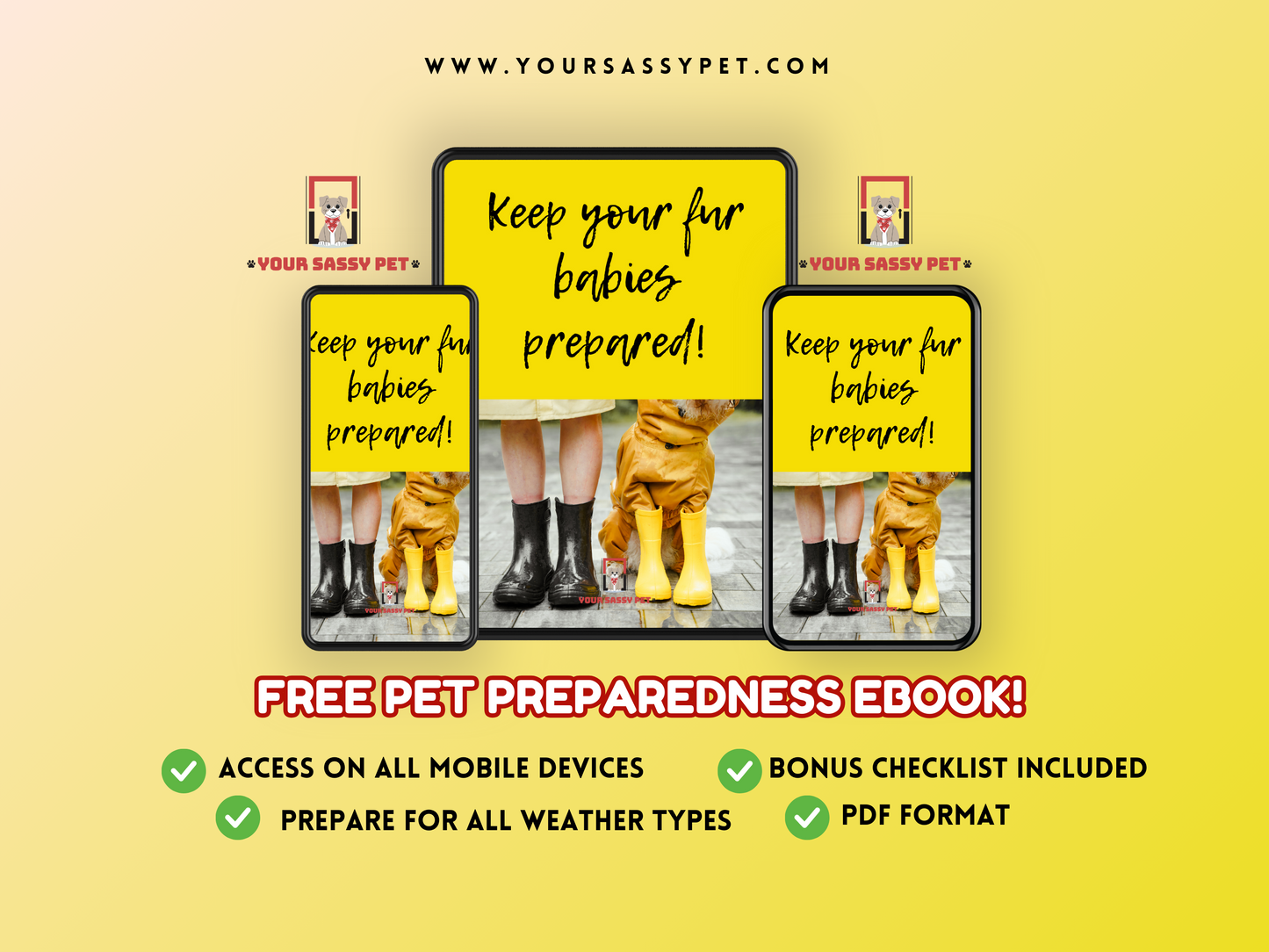 FREE Pet Preparedness E-Book